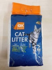 Akkum Topaklaşan Kedi Kumu Marsilya Sabunlu Kalın Taneli 5 Kg - 1