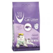 Vancat Lavanta Kokulu Bentonit Kedi Kumu İnce Taneli 10 kg - 1