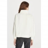 Mavi 168329-28945 Bayan Fermuarlı Sweatshırt Kırık Beyaz Sweat Shırt 9K - 2