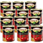 Öncü Domates Salça Teneke Kutu 830 gr 12 li Set - 1