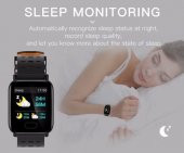 Olix A6 Smart Watch Akıllı Saat Suya Dayanıklı Nabız Ölçer Turuncu - 4