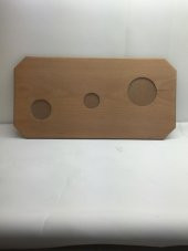 İkram Dünyası Ahşap Kahve Tepsisi - 1