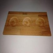 İkram Dünyası Ahşap 3 Bölmeli Tepsi - 2