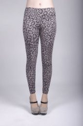 FSM Animal Print Suede Tayt - 2