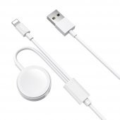 FitPlus WTC-01 Apple Watch Manyetik Şarj Kablosu 1mt - 1