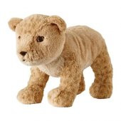 IKEA Djungelskog Peluş Yavru Aslan Yumuşak Oyuncak - 1