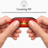 Galaxy Buds Kablosuz Şarja Uygun Askılı Deri Görünümlü Kılıf thumbnail 6