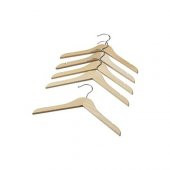 IKEA Hanga Masif Ahşap Çocuk Askı Elbise Askısı 5 Adet - 1