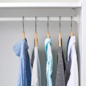 IKEA Hanga Masif Ahşap Çocuk Askı Elbise Askısı 5 Adet - 3