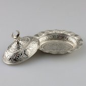 Oval Küçük Kapaklı Lokumluk - 1
