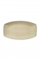 Kütahya Porselen Bohem 25 cm Kayık Tabak 891058 - 1