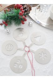 Mutfak Modası Kahvedeki Sanat Seti Kar - 2