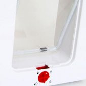 Kudi 4 Yollu Kedi Köpek Kapısı Beyaz 25X20X5,5 - 2