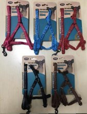 ANS Mini Breed Köpek Göğüs Tasması Deri Takım 2-4 Kg Olan Köpeklere - 1