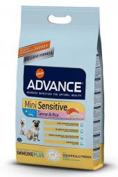 Advance Somonlu Küçük Irk Yetişkin Köpek Mamas 3 Kg - 1