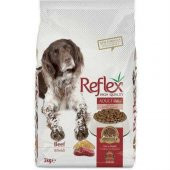 Reflex Biftekli HE Yetişkin Köpek Maması 3 Kg - 1