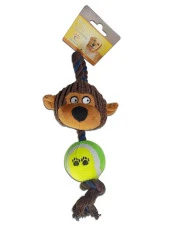 Eastland Maymun Ve Tenis Toplu Stres İpi 35x12 Cm - 1