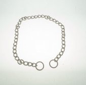 Sanlian Köpekler İçin Paslanmaz Çelik Tekli Zincir 3,5 mm 55 cm - 1