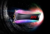 XPG 512GB S40G RGB PCIe M2 3500-1900MB/s Flash SSD AS40G-512GT-C - 1