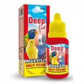 Deep Fix Multisol Kafes Kuşlari İçin Multivitamin Takviyesi 30 Ml - 1