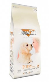 Bonacibo Puppy Tavuklu ve Balıklı Yavru Köpek Maması 15 kg - 1