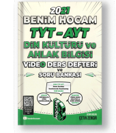 2020 TYT AYT Din Kültürü ve Ahlak Bilgisi Video Ders Notları ve Soru Bankası | Çetin Zencir | Benim Hocam Yayınları - 1