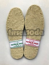 24 Çift Keçe Patik Tabanı Keçe Patik Tabanlık Eva Tabanlı Patiklik Taban Keçeli Taban 36-37-38-39-40-41 - 5