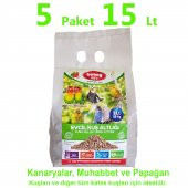 Bonny Nice Çam Pelet Evcil Kuş Altlığı 2 kg 4 l x 5 Paket - 1