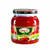 Öncü Tatlı Biber Salçası Cam Pet Kavanoz 1650 gr - 1