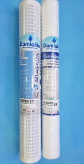 Atlas 20Inç 2Li Yıkanabilir Ve 5 Micron Iplik Tortu Filtresi thumbnail 2