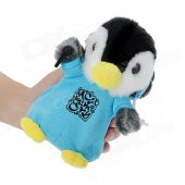 Talking Penguen Konuşan Sesli Taklitçi Hareketli Peluş Oyuncak - 2