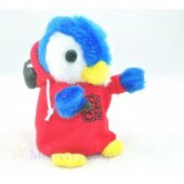 Talking Penguen Konuşan Sesli Taklitçi Hareketli Peluş Oyuncak - 4