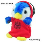 Talking Penguen Konuşan Sesli Taklitçi Hareketli Peluş Oyuncak - 6
