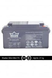 ORTEC 12V 65 AH JEL AKÜ SOLAR SİSTEM AKÜSÜ 2021 ÜRETİM - 2