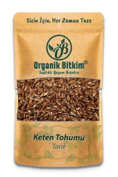 Organik Bitkim Keten Tohumu Tane 1000 gr - 1
