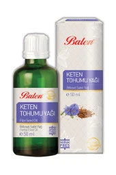 Balen Keten Tohumu Yağı Yağı Soğuk Pres 50 ml 3 Adet - 2