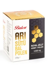 Balen Arı Sütü Bal Polen Süper Doz (12000 mg) 230 gr 2 Adet - 2