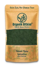 Organik Bitkim Yosun Tozu - Spirulina (Mavi-Yeşil Alg) 1000 gr thumbnail 1