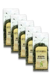 İstanbul Baharat Stevia Yaprağı (Şeker Otu) 20 gr x 5 Adet - 1