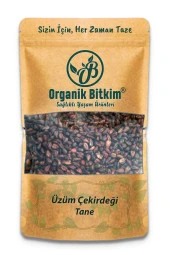 Organik Bitkim Tane Üzüm Çekirdeği 1 kg thumbnail 1