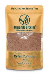 Organik Bitkim Keten Tohumu Toz 1000 gr - 1