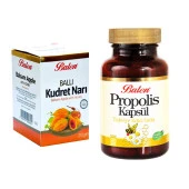 Balen Ballı Kudret Narı Macunu 210 Gr+Propolis Kapsül 80 Adet thumbnail 1