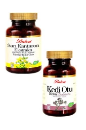 Balen Kedi Otu Kökü Ektraktı + Balen Sarı Kantaron Ekstraktı thumbnail 1