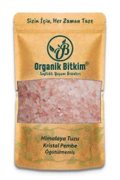 Organik Bitkim Himalaya Tuzu Toz 1 kg + Himalaya Tuzu Kristal 1 kg - 2