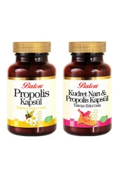 Balen Kudret Narı Propolisi 375mg 60 kap+Propolis 80 kap 670mg thumbnail 1