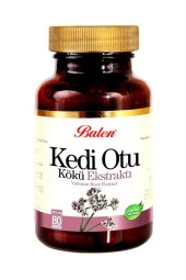 Balen Kedi Otu Kökü Ekstraktı (Valerian Root) 375 mg 80 Kapsül 2 Adet thumbnail 2