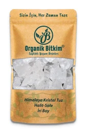 Organik Bitkim Halit Sole Himalaya Tuz Kristal 1000 gr - 1