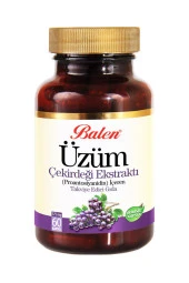 Balen Üzüm Çekirdeği Ekstraktı 375 Mg 60 Kapsül x 2 Adet thumbnail 2