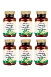 Balen Ginseng & Ginkgo Biloba 720 mg 120 Tablet x 6 Adet thumbnail 1