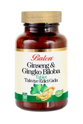 Balen Ginseng & Ginkgo Biloba 720 Mg 120 Tablet X 2 Adet thumbnail 2